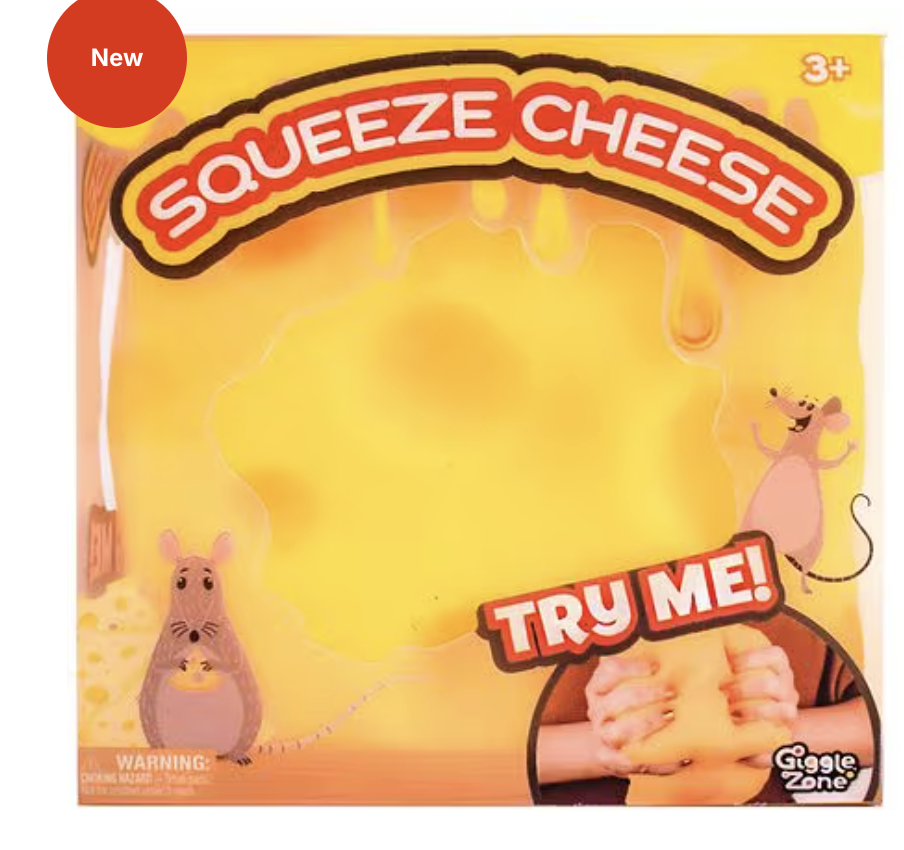 Squeeze Cheese Jumbo Squishy